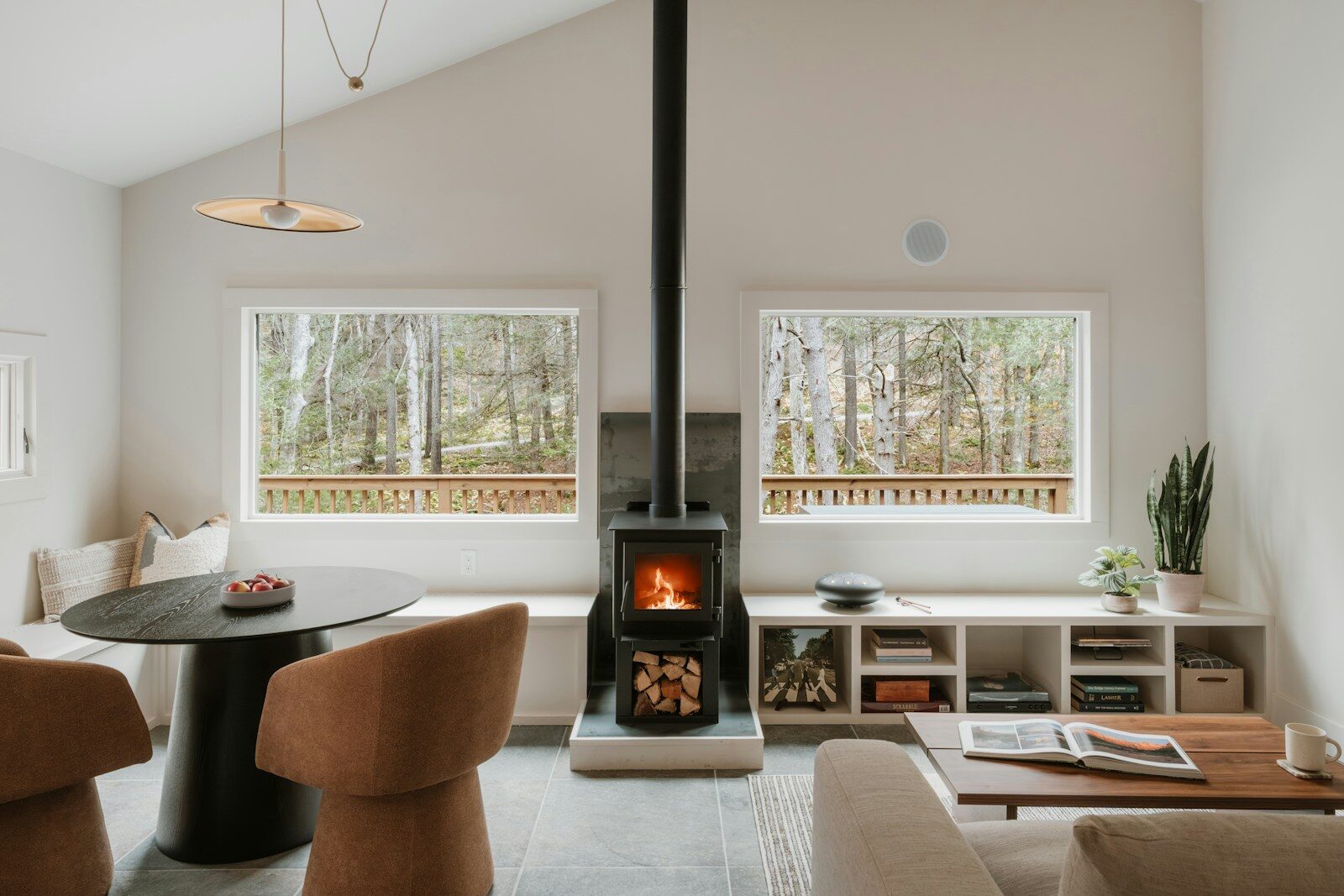 Modern Rustic Fireplace