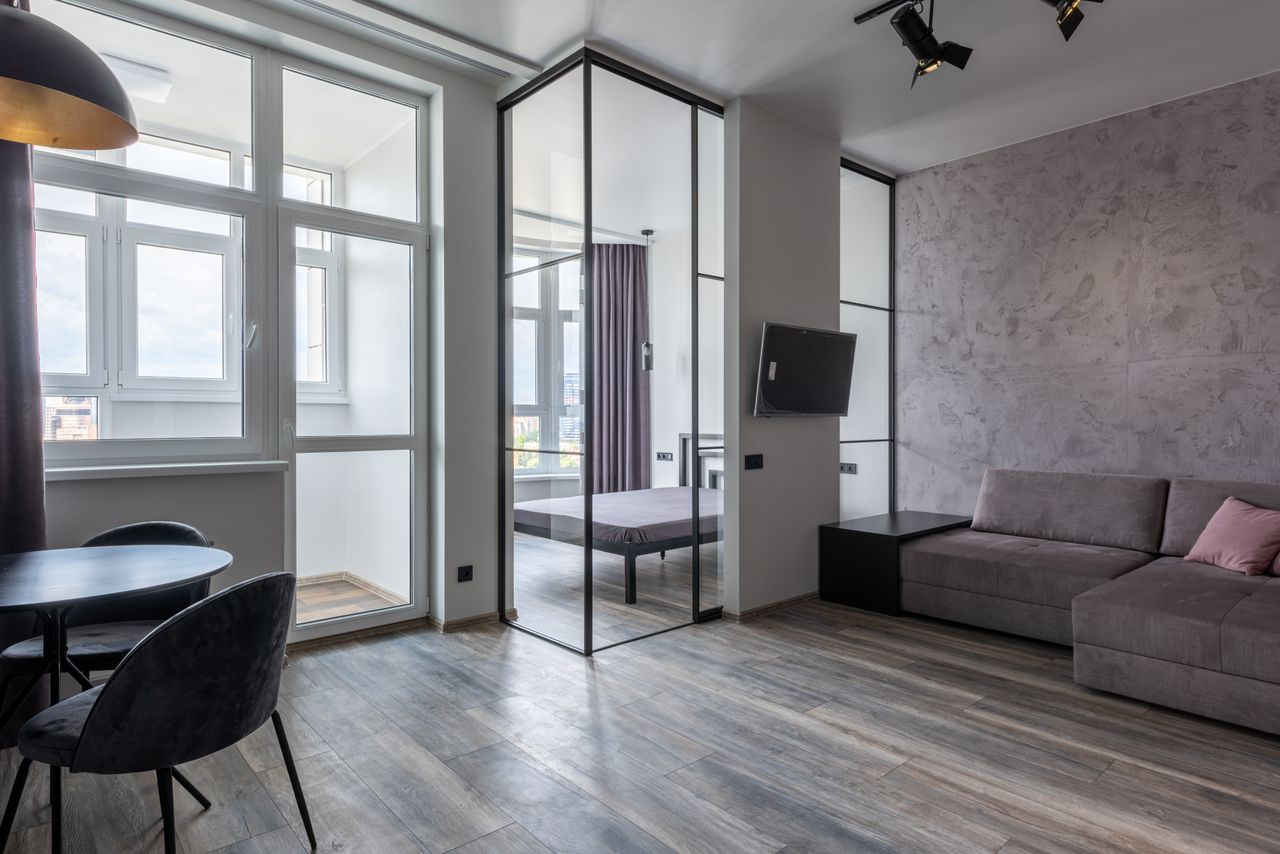 Glass in Room
