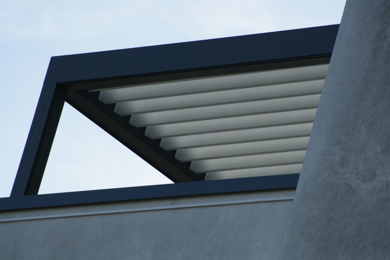 Trellis outdoor roof