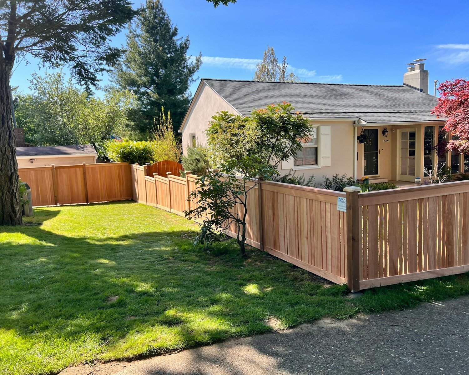 Cedar Fence Panels