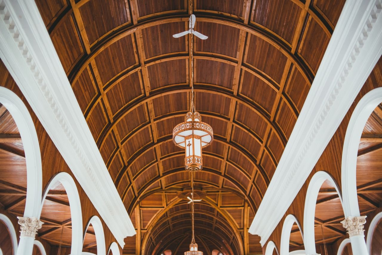 Vaulted Wood Ceiling