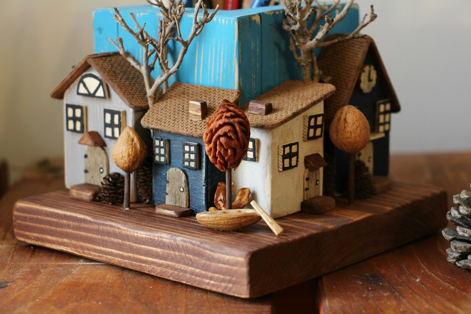 Wooden Spool House
