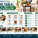 Drink Table: What It Is, Types, Uses, and How to Choose One Drink Table
