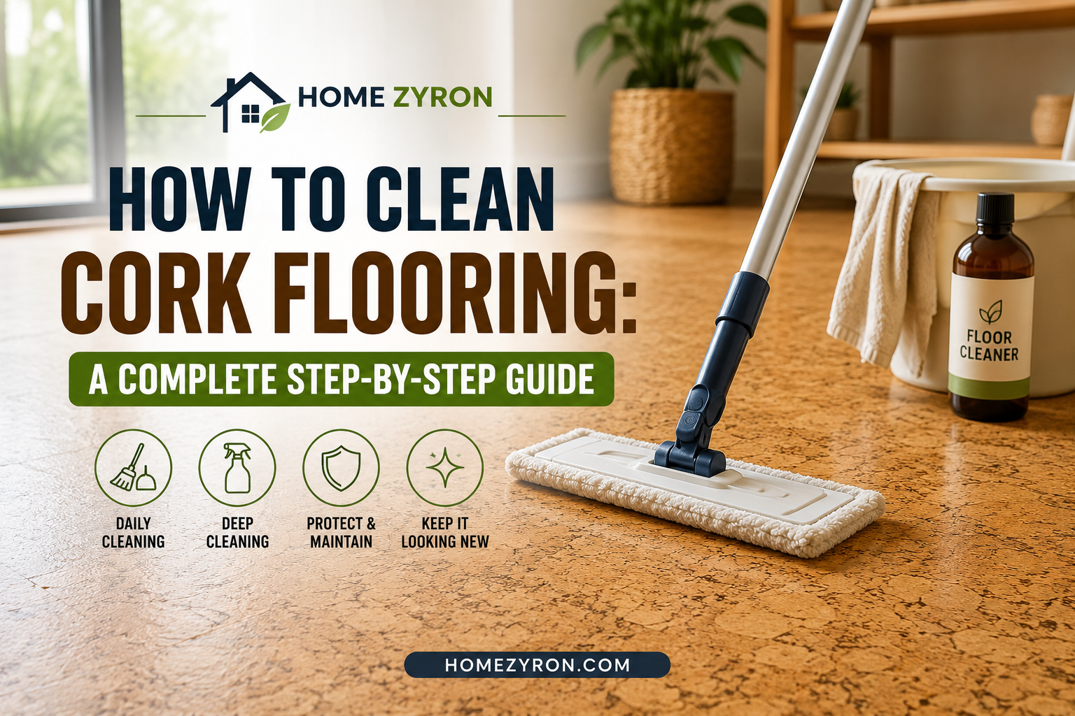 How to Clean Cork Flooring: A Complete Step-by-Step Guide How to Clean Cork Flooring